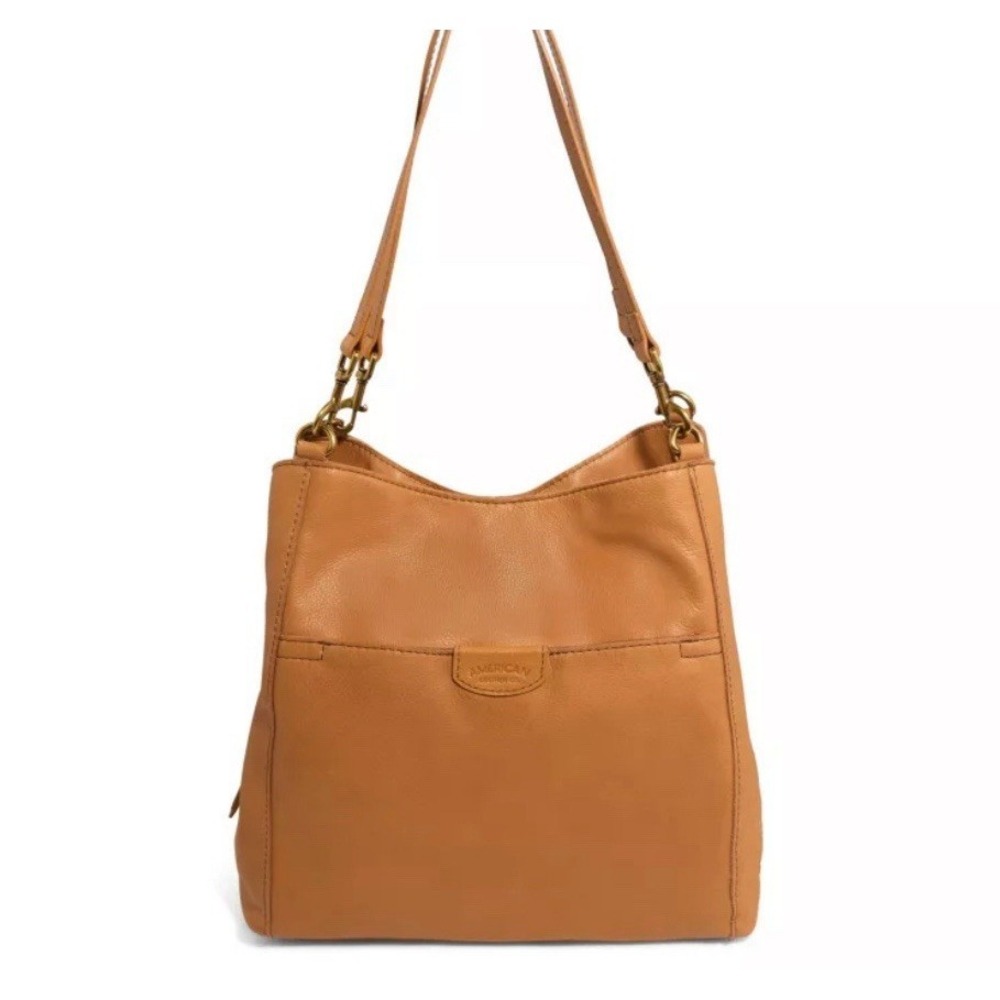 Coach Tan Leather Hobo Bag - Classic Shoulder Tote
